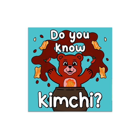 Kimchi Bear Print