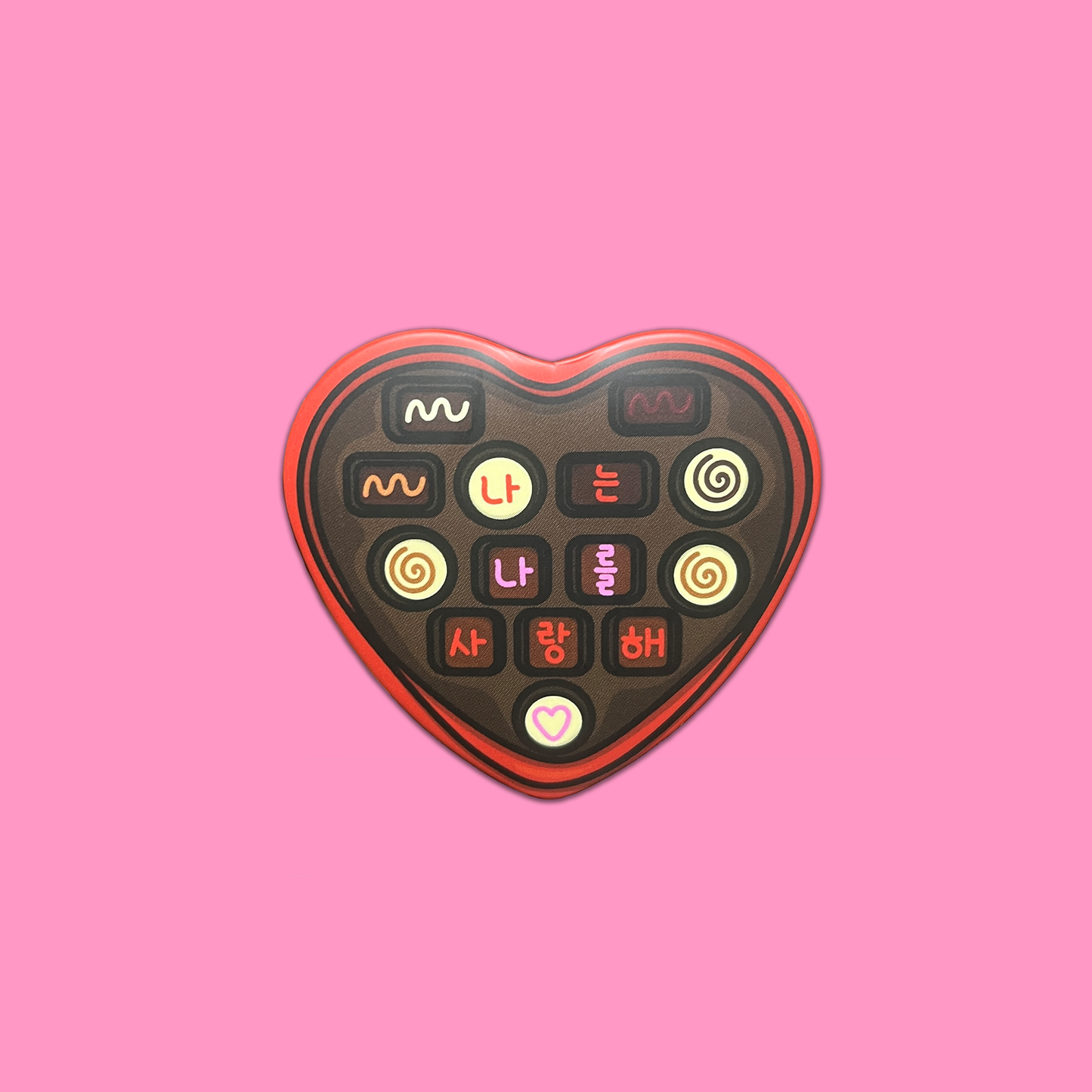 I Love Myself Button Badge